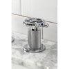 Kingston Brass Widespread Bathroom Faucet with Push PopUp, Polished Chrome KS1411CG